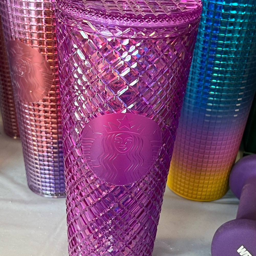 Starbucks Radiant Purple Textured Tumbler